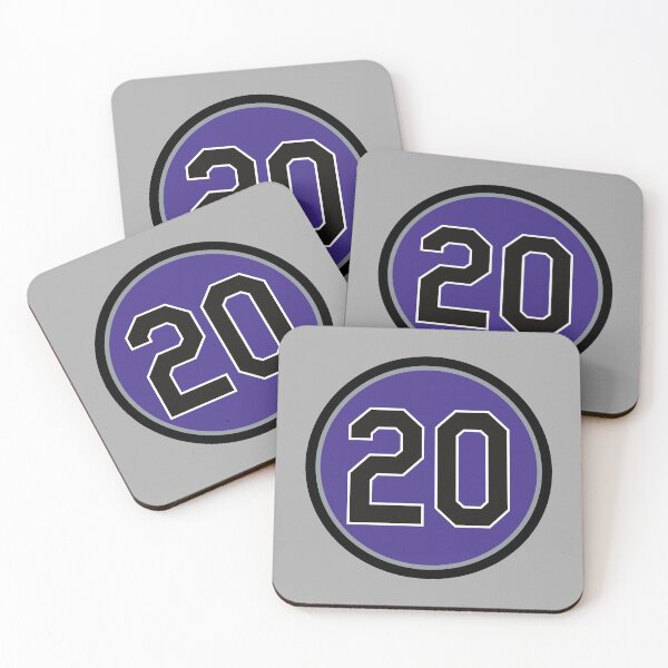 Item preview, Ian Desmond #20 Jersey Number designed and sold by StickBall.
