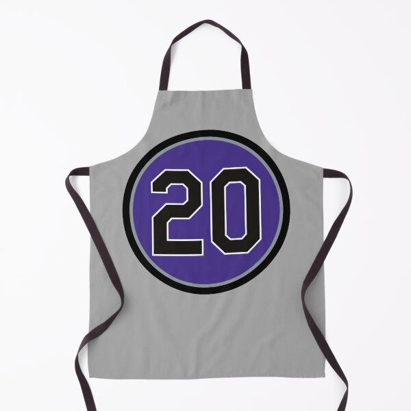 Item preview, Ian Desmond #20 Jersey Number designed and sold by StickBall.