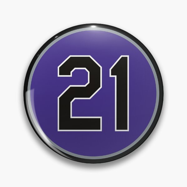Item preview, Kyle Freeland #21 Jersey Number designed and sold by StickBall.