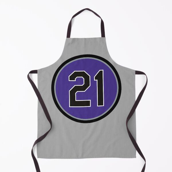 Item preview, Kyle Freeland #21 Jersey Number designed and sold by StickBall.