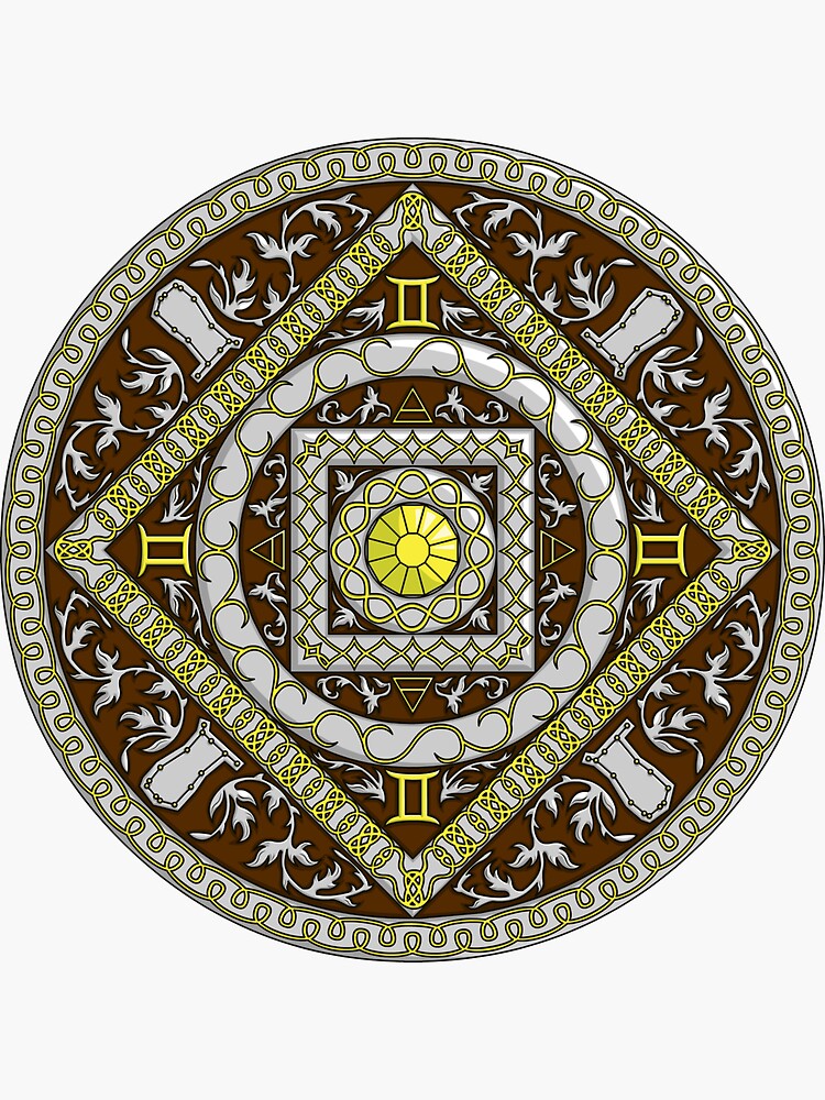 Gemini Mandala by ValerieDesigns