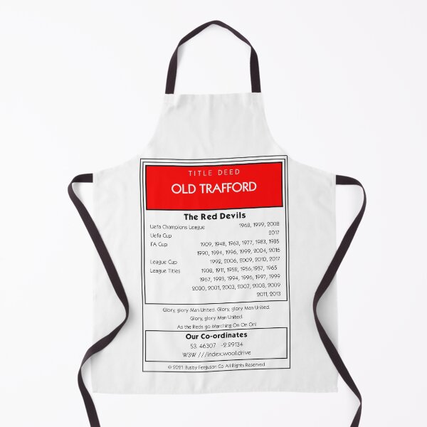 Item preview, Manchester United Monopoly Style Title Deed designed and sold by birchy1205.