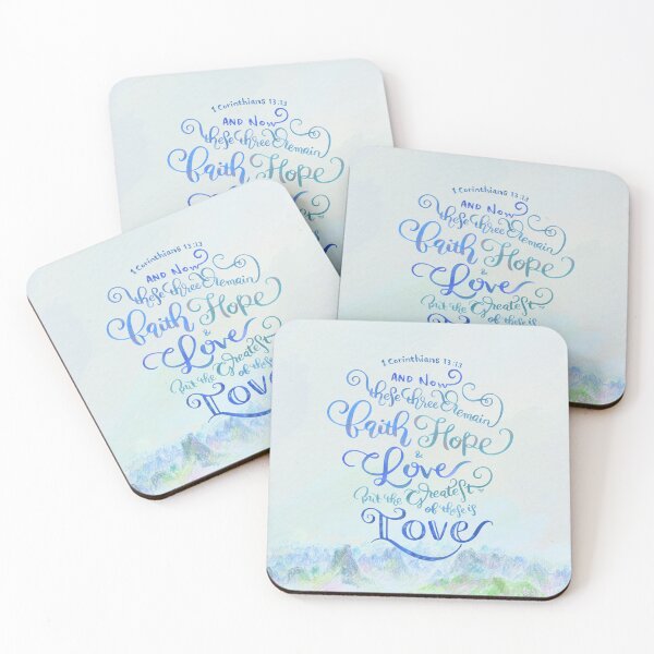 Item preview, Faith, Hope & Love - 1 Corinthians 13:13 designed and sold by joyfultaylor.