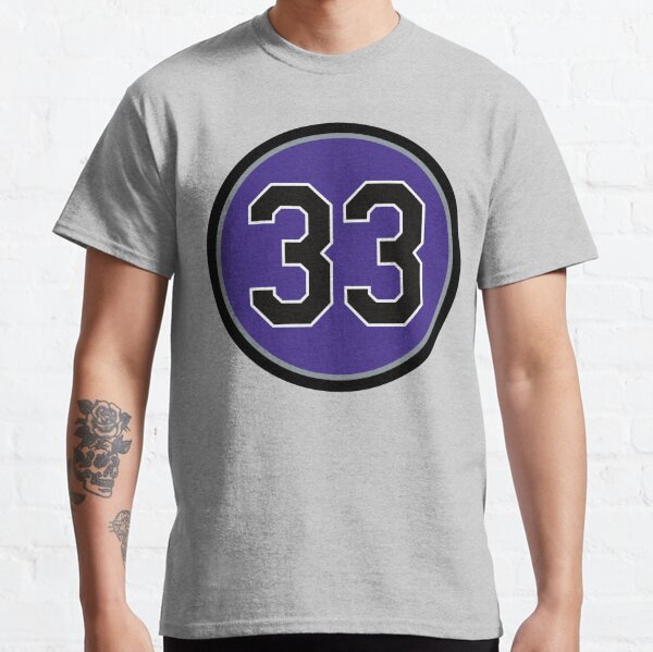 Larry Walker #33 Jersey Number Sticker for Sale by StickBall