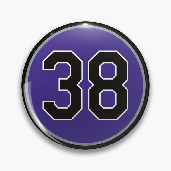 Item preview, Ubaldo Jimenez #38 Jersey Number designed and sold by StickBall.