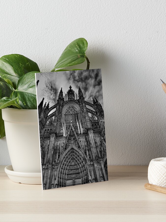 A Wooded Landscape with a Gothic Church Throw Pillow by Karl