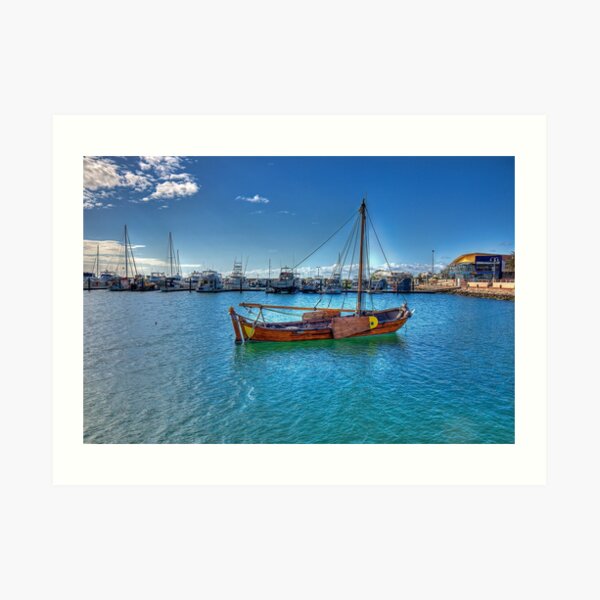 Geraldton Marina, Western Australia #2 Art Print