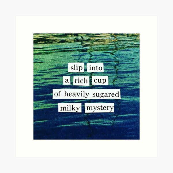 slip into Art Print