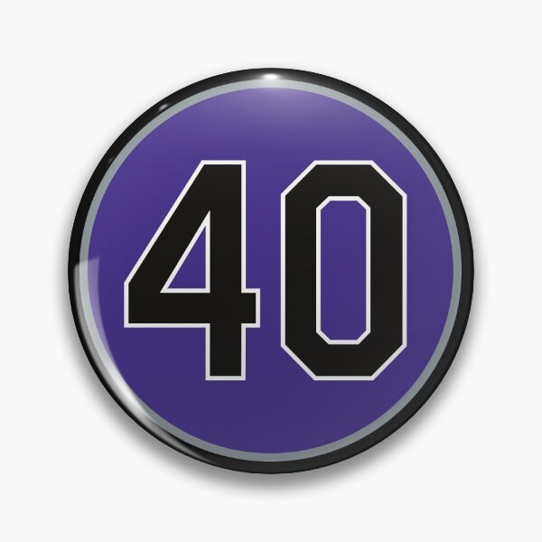 Item preview, Brian Fuentes #40 Jersey Number designed and sold by StickBall.