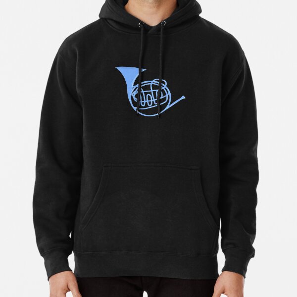 Comment j'ai rencontré ta mère - Cor d'harmonie bleu Sweat à capuche épais