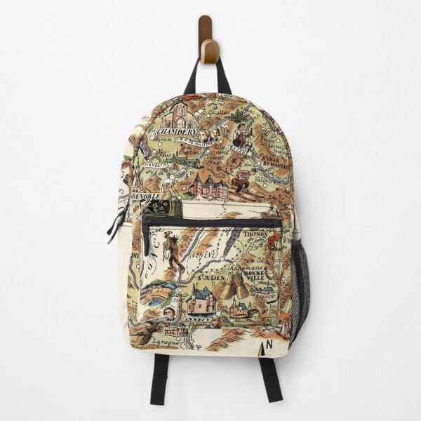 Item preview, 1951 Vintage Map of Savoie & Dauphine, France. designed and sold by Gin  Neko.