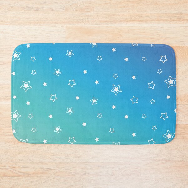 Item preview, Blue Raspberry Slushie Stars Pattern  designed and sold by PuddleofStars.
