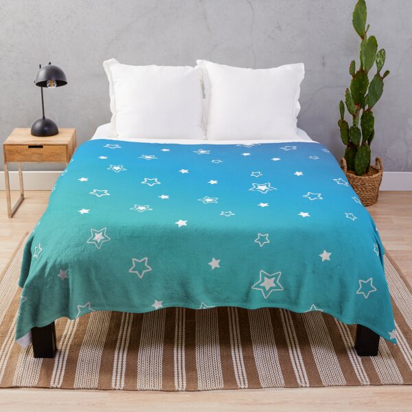 Item preview, Blue Raspberry Slushie Stars Pattern  designed and sold by PuddleofStars.