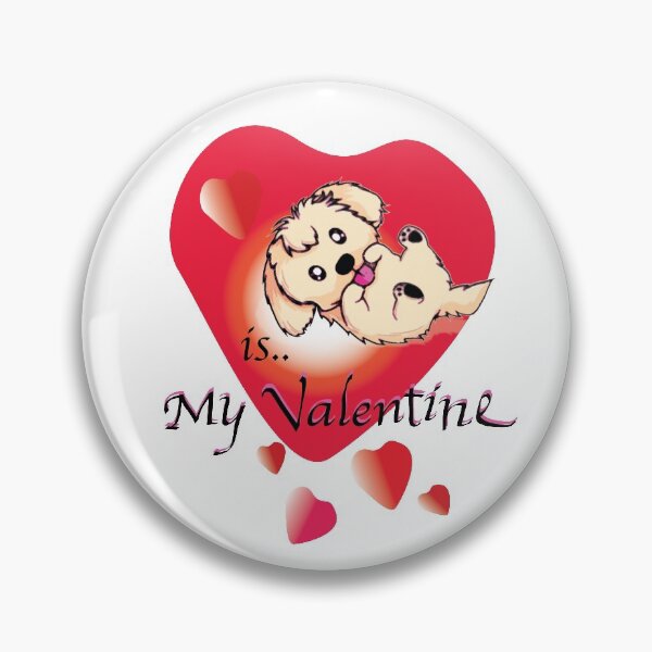 Item preview, Dog Puppy es mi regalo de San Valentín para todos designed and sold by sdartproject.