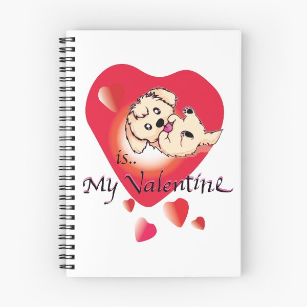Aperçu de l'œuvre Chien chiot est mon cadeau Saint-Valentin pour tous créée et vendue par sdartproject.