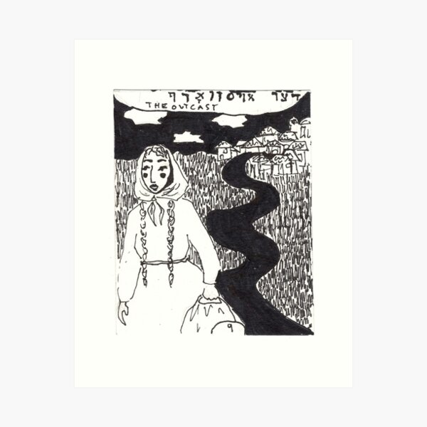The Outcast Art Print