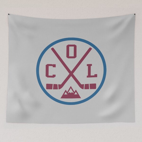 Item preview, Retro Colorado Hockey Emblem Vintage COL designed and sold by pixeljamz.