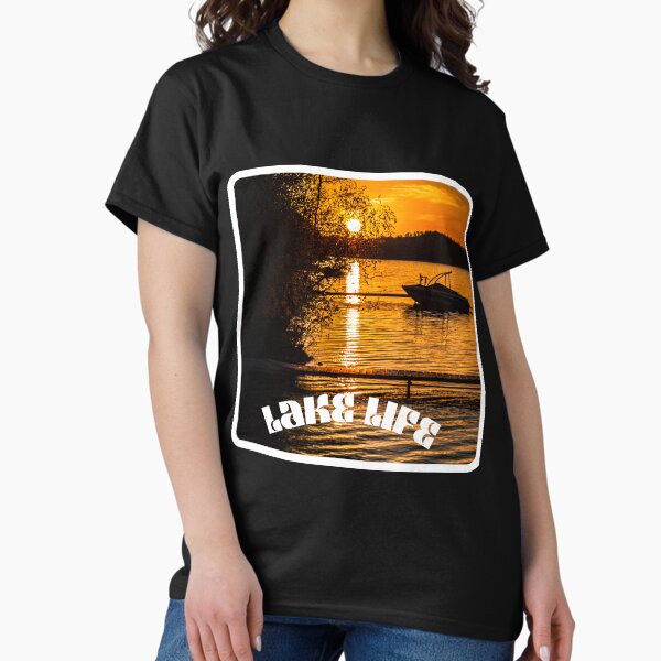 Lake Life Sunset Classic T-Shirt
