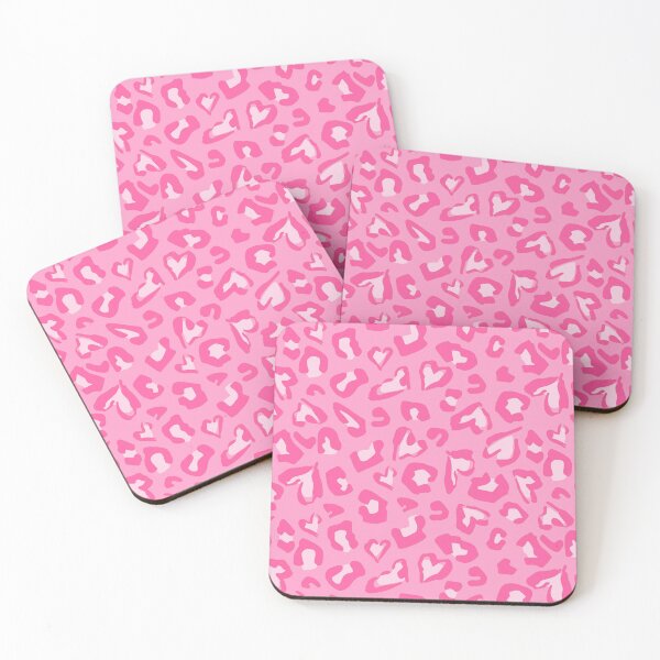 Item preview, pink leopard print heart kawaii designed and sold by Gossip Rag.