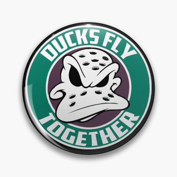 Item preview, Funny Design Mightys Fly Together Ducks Hockey Art designed and sold by JohnKris2.
