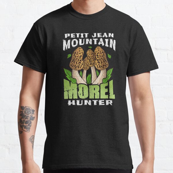 PETIT JEAN MOUNTAIN MOREL HUNTER | Mushroom Foraging Classic T-Shirt