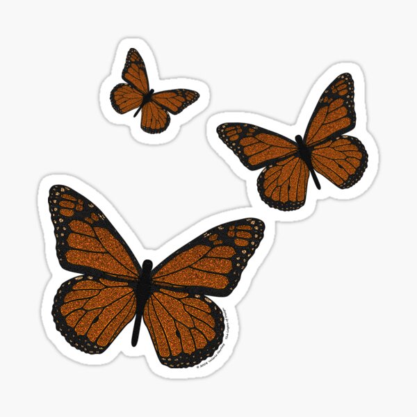 Item preview, Doodled Monarch designed and sold by Valerie Bennett.