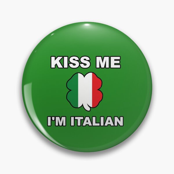 Item preview, Kiss Me I'm Italian Irish Saint Patrick's Day Ireland designed and sold by Spaceshipsells.