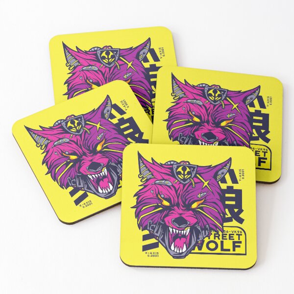Item preview, Cyberpunk Wolf designed and sold by Animal Gifts For Animal Lovers.