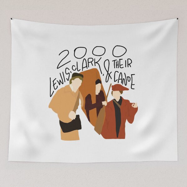 Item preview, Lewis, clark and their canoe - How I Met Your Mother designed and sold by niamhconte.