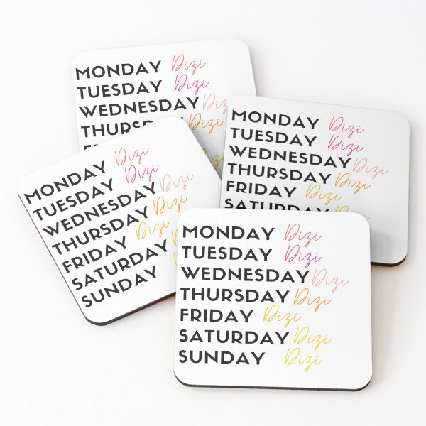 Item preview, Dizi week designed and sold by ElianaTorres.