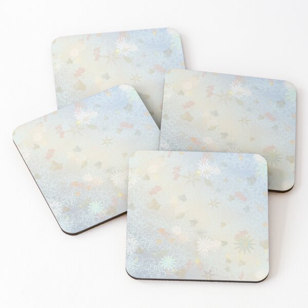 Item preview, Invernal pattern. Flowers, azaleas, maple leaves falling designed and sold by Zoraida Olvera.
