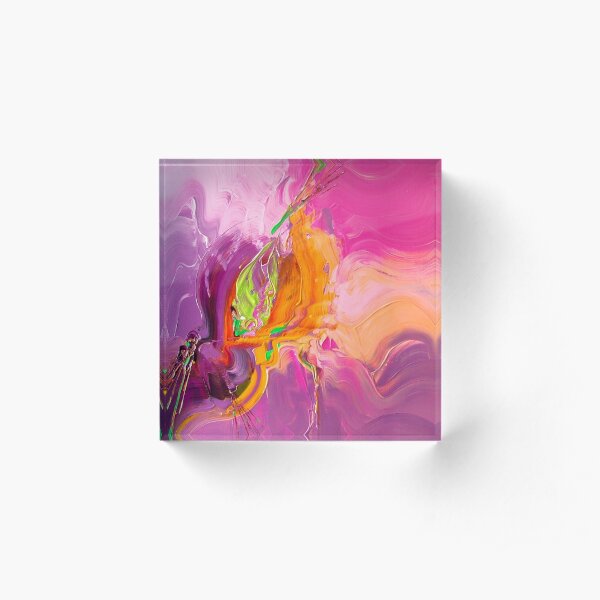 Une saison au Paradis Bloc acrylique