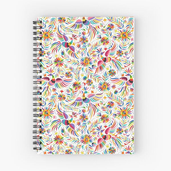 Item preview, Mexican Seamless Pattern With Birds Flowers designed and sold by SSK Designs.