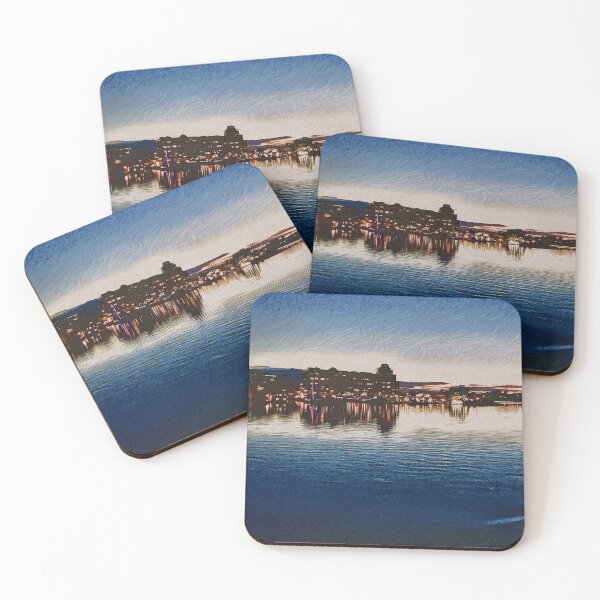 Item preview, A view of Victoria as the ferry departed designed and sold by Christine Sternfels.