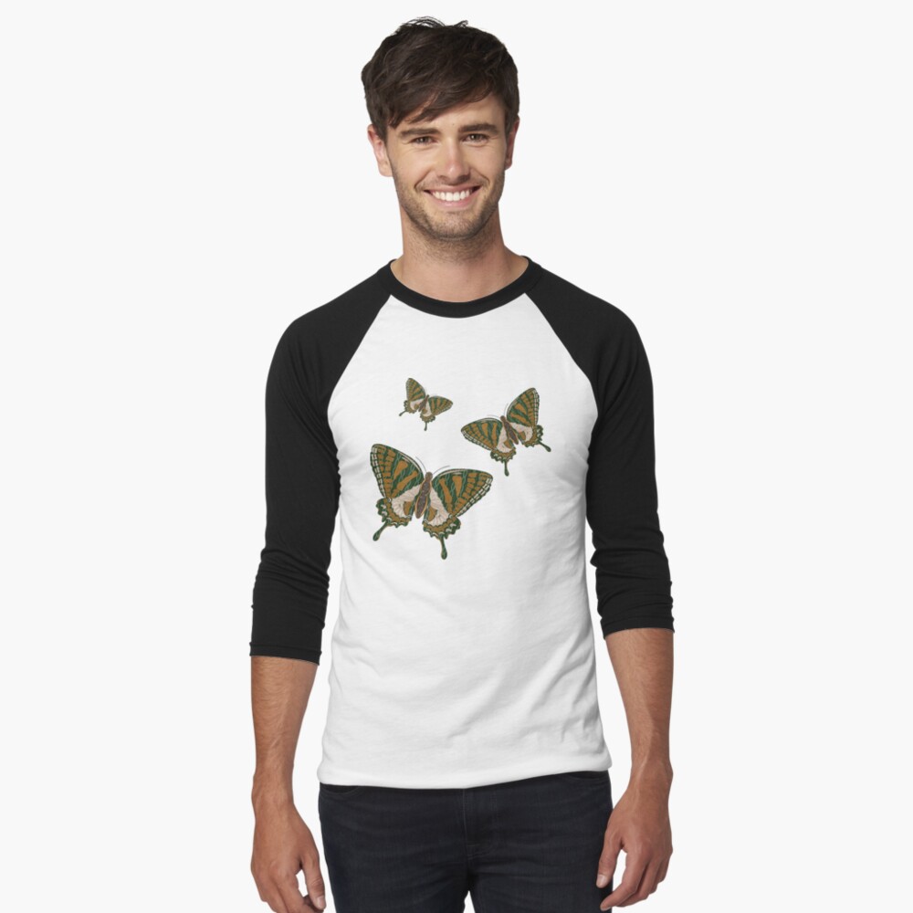 Item preview, Baseball ¾ Sleeve T-Shirt designed and sold by ValerieDesigns.