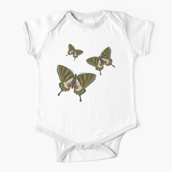 Aboriginal Swallowtail Short Sleeve Baby One-Piece