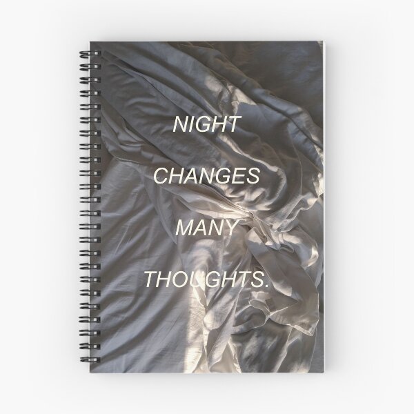 Item preview, Night Changes Many Thoughts designed and sold by jaune-eclatant.