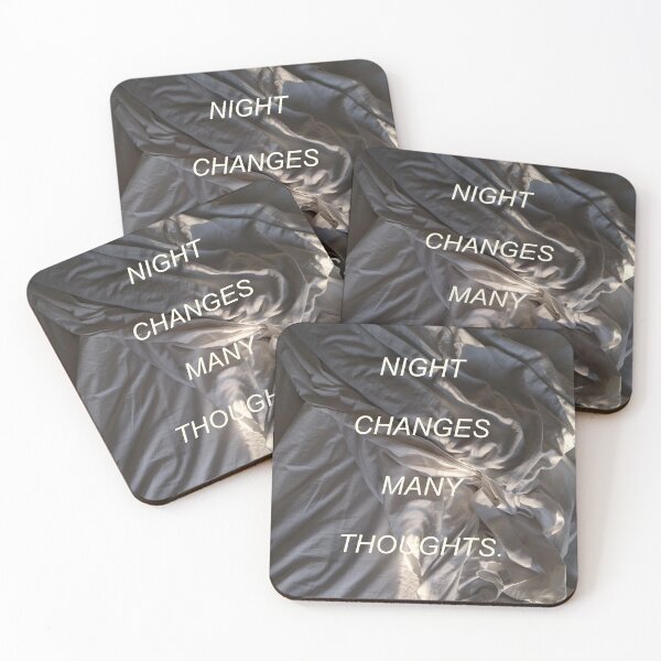 Item preview, Night Changes Many Thoughts designed and sold by jaune-eclatant.