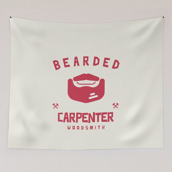 Item preview, Bearded Carpenter designed and sold by tsanwo.