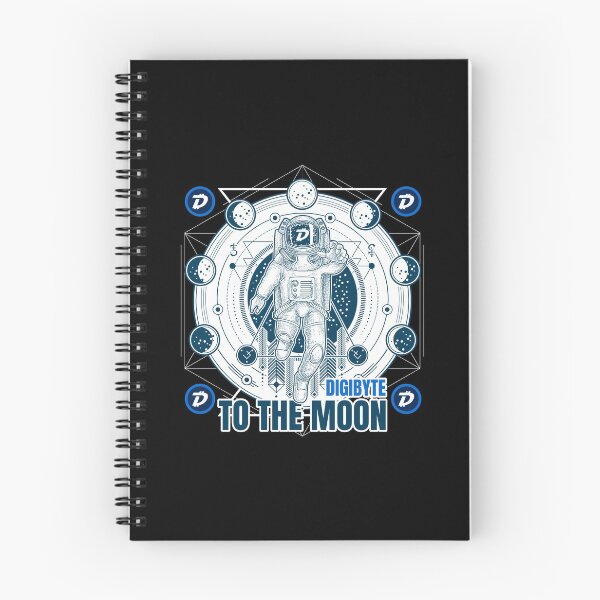 Item preview, Digibyte DGB To The Moon designed and sold by Bitcoin-Fashion.