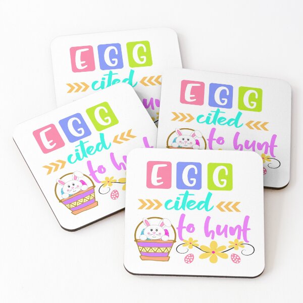 Item preview, Eggcited to Hunt Easter Wishes- Easter Sunday designed and sold by younghopes.