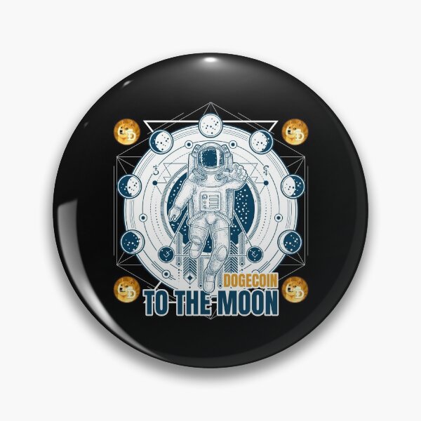 Item preview, Dogecoin DOGE To The Moon designed and sold by Bitcoin-Fashion.