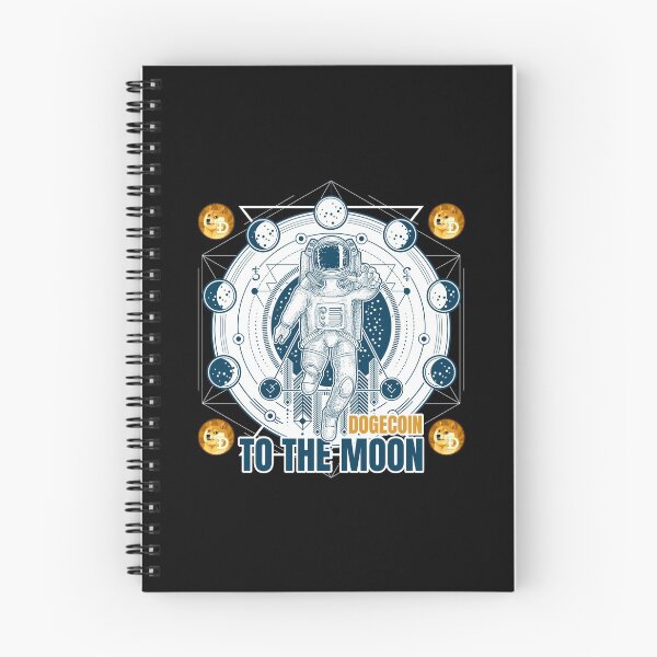 Item preview, Dogecoin DOGE a la luna designed and sold by Bitcoin-Fashion.