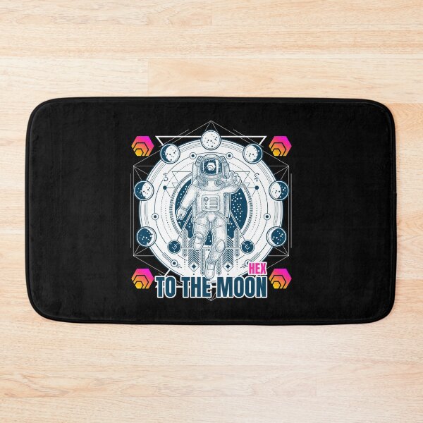 Item preview, HEX Crypto To The Moon designed and sold by Bitcoin-Fashion.