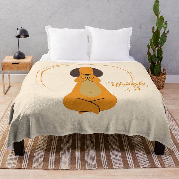Item preview, Namaste Yoga Dachshund Dog designed and sold by Ashstone23.