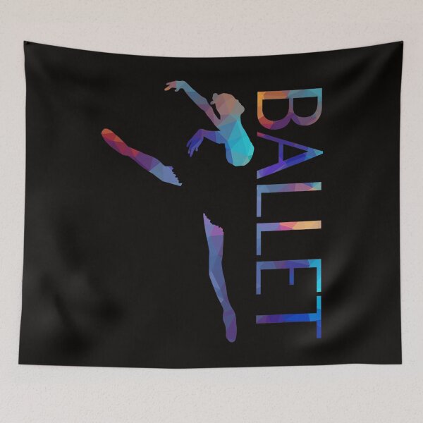 Item preview, Ballet colorful logo with ballerina designed and sold by RonaldDaughtry.