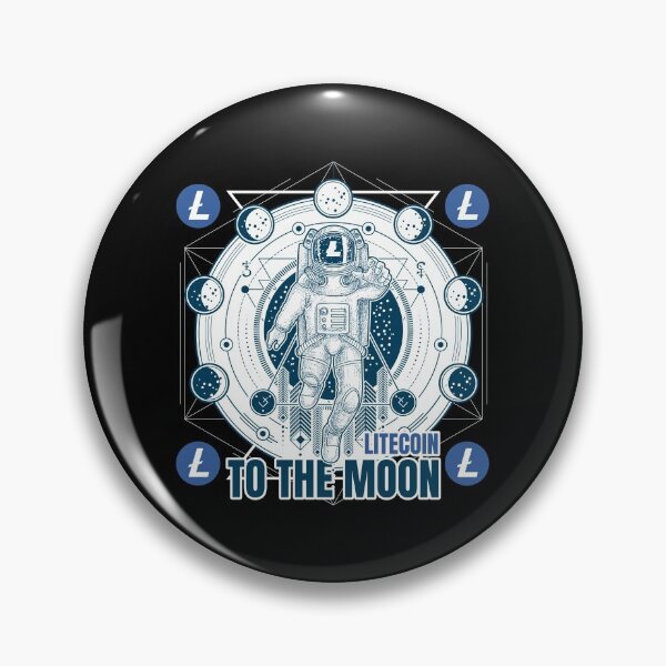 Item preview, Litecoin LTC To The Moon designed and sold by Bitcoin-Fashion.