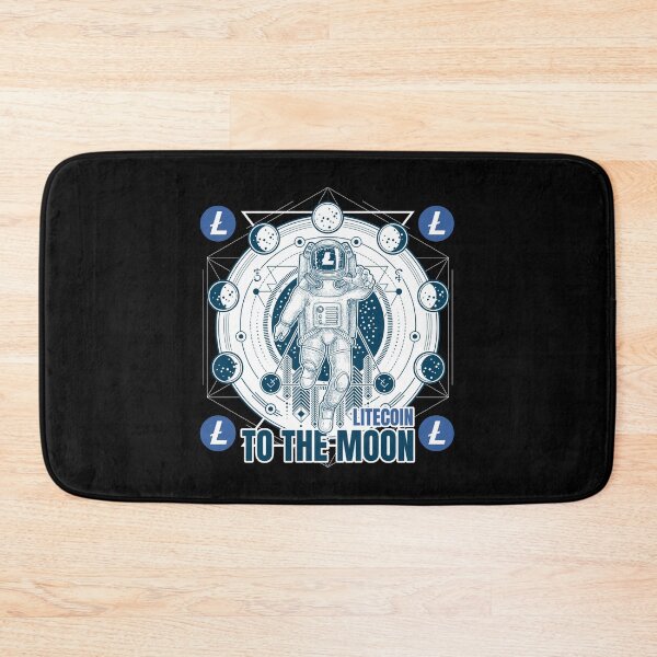 Item preview, Litecoin LTC To The Moon designed and sold by Bitcoin-Fashion.