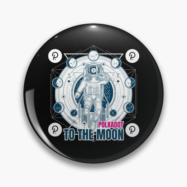 Item preview, Polkadot Cryptocurrency To The Moon designed and sold by Bitcoin-Fashion.