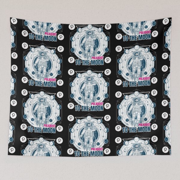 Item preview, Polkadot Cryptocurrency To The Moon designed and sold by Bitcoin-Fashion.